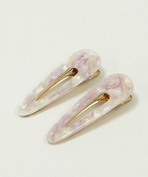 Esime（エシミー）の「【単品】ヘアクリップ（ヘアピン・レディース・ブラック/ブラウン/グレー/レッド/ピンク/ブルー/グリーン/ライトブラウン/パープル/アイボリー/ネイビー/その他/ブラウン系その他/キャメル/B/C/I/J・FREE）」の20枚目の写真