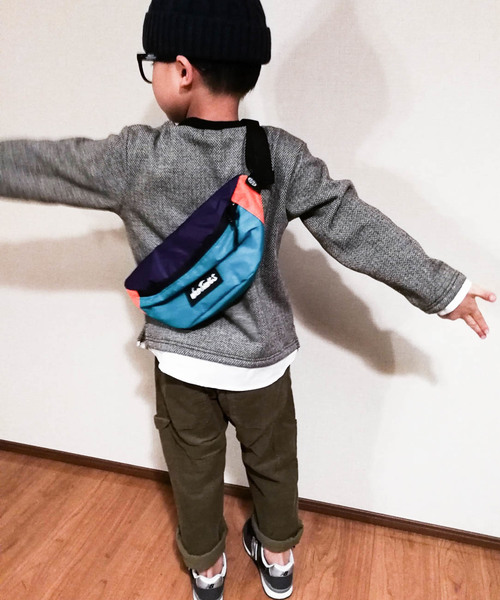 WILD THINGS(ワイルドシングス)の「【63】【WILDTHINGS】X-PACK ウエストバッグ(ボディバッグ/ウエストポーチ・レディース・ホワイト/ベージュ/パープル/オレンジ/その他/カモフラージュ/ブラック/グレー/オリーブ/ターコイズブルー・FREE)」の9枚目の写真