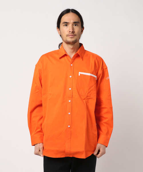 FAT（エフエイティー）の「BIGSIL（シャツ/ブラウス・メンズ・ブラック/パープル/オレンジ/グリーン・SKINNY(L)/FAT(XL)/JUMBO(XXL)/TITCH(M)）」の10枚目の写真