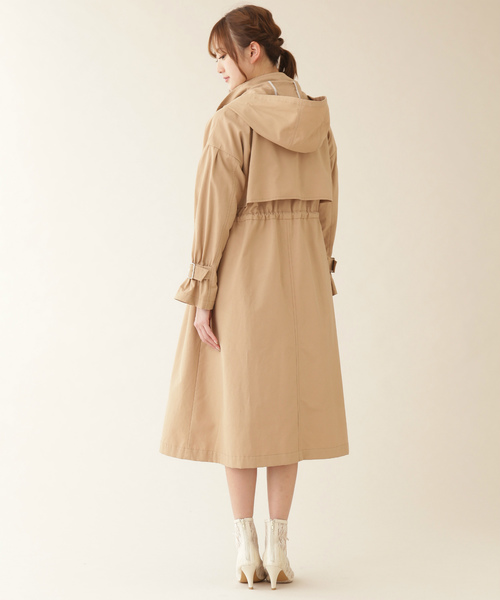 JILL by JILL STUART 春コート ロング アノラックコート JILL by JILL STUART（ジルバイジルスチュアート）の「◇ロング