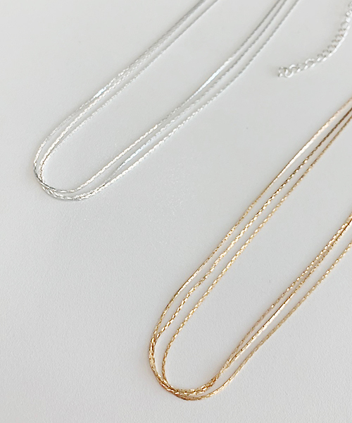 apres jour（アプレジュール）の「【apres jour×ARIAZ】3チェーンチョーカー（チョーカー・レディース・ゴールド/シルバー・FREE）」の3枚目の写真