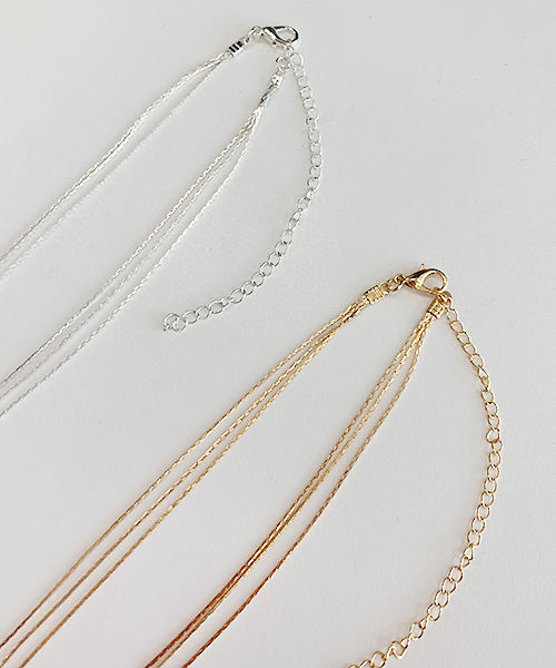 apres jour（アプレジュール）の「【apres jour×ARIAZ】3チェーンチョーカー（チョーカー・レディース・ゴールド/シルバー・FREE）」の8枚目の写真