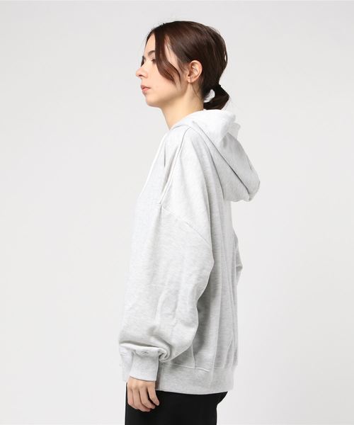 WEGO(ウィゴー)の「WEGO/デイリーカラールーズパーカー(パーカー・レディース・ホワイト/パープル/ピンク/杢グレー/ライトイエロー/ベージュ/ライトパープル・FREE)」の9枚目の写真