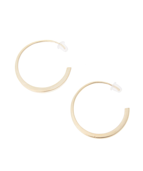 Edit Sheen(エディットシーン)の「ミドルフープピアス(ピアス(両耳用)・レディース・ゴールド/シルバー・FREE)」の7枚目の写真