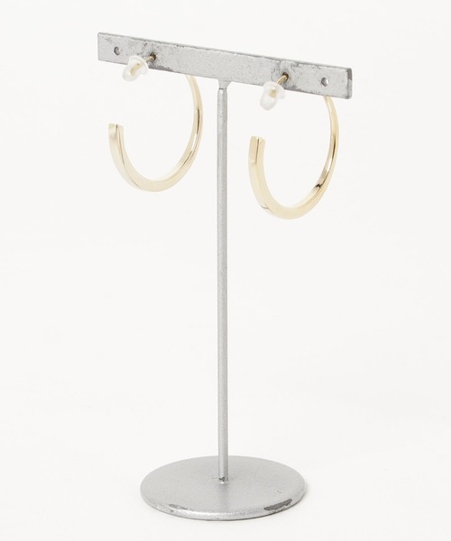 Edit Sheen(エディットシーン)の「ミドルフープピアス(ピアス(両耳用)・レディース・ゴールド/シルバー・FREE)」の13枚目の写真