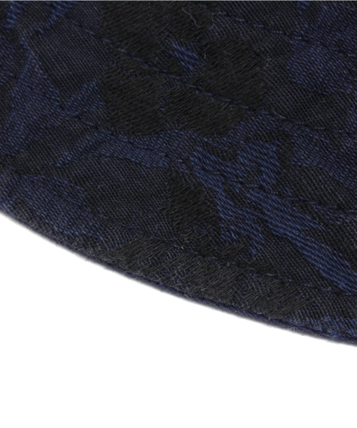 CPH（シーピーエイチ）の「C-PLUS HEAD WEARS(シープラスヘッドウェア) アロハ柄ハット（ハット・メンズ・グレー/ネイビー・FREE）」の4枚目の写真