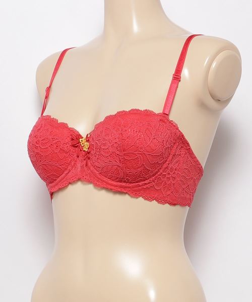 ANNEBRA(アンブラ)の「Casablanca 1/2はぎカップブラジャー(ブラジャー・レディース・ベージュ/レッド・B70/C70/D70/B75/C75/D75/E70/E75/F70/F75/E80/C80/D80/G70/G75)」の8枚目の写真