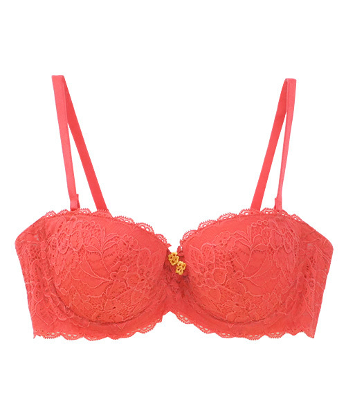 ANNEBRA(アンブラ)の「Casablanca 1/2はぎカップブラジャー(ブラジャー・レディース・ベージュ/レッド・B70/C70/D70/B75/C75/D75/E70/E75/F70/F75/E80/C80/D80/G70/G75)」の16枚目の写真