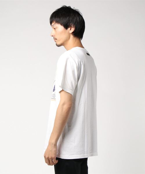 163(イチロクサン)の「直営店・WEB限定 163(イチロクサン)DUMBO フライングデザインヴィンテージライクTシャツ(Tシャツ/カットソー・メンズ・ホワイト/ネイビー・L/M/S)」の3枚目の写真
