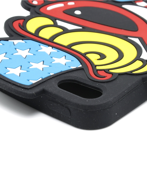 HYSTERIC MINI（ヒステリックミニ）の「Captain Mini “FUNLAND STORE” i-phone 5S ケース（スマホケース/カバー・キッズ・ピンク/レッド・FREE）」の4枚目の写真