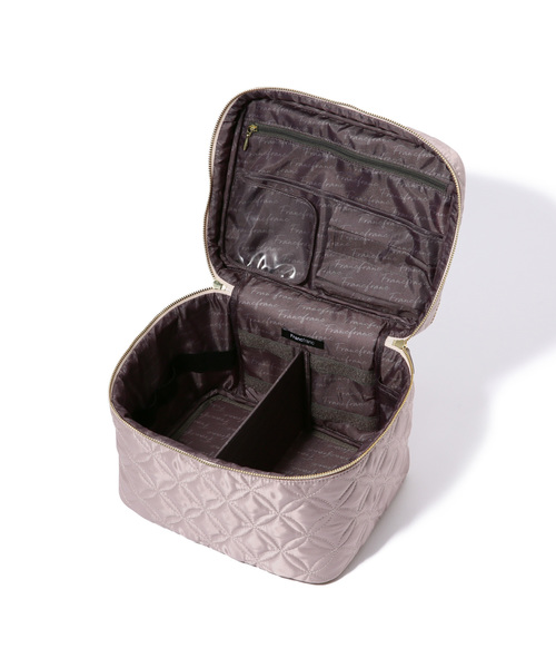 Francfranc（フランフラン）の「ベル バニティポーチ L グレー（ポーチ・レディース・マルチ・FREE）」の5枚目の写真