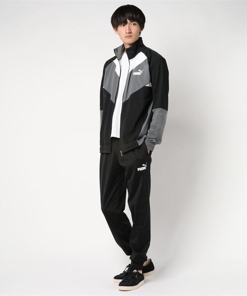 PUMA(プーマ)の「プーマ PUMA CB トラックスーツ(ジャージ)」|ブラック