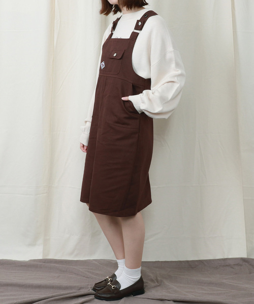 PairPair（ペアペア）の「ワッペン付ジャンスカ（ワンピース・レディース・ブラウン系その他/モカ・FREE）」の11枚目の写真