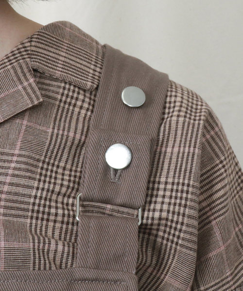 PairPair（ペアペア）の「ワッペン付ジャンスカ（ワンピース・レディース・ブラウン系その他/モカ・FREE）」の13枚目の写真