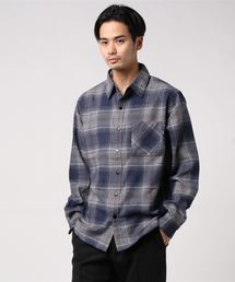 VANS�i�o���Y�j�́uVANS ���@���Y VANS CRAZY CHECK SHIRT �V���c CD19FW-MS02 NAVY�i���̑��g�b�v�X�j�v