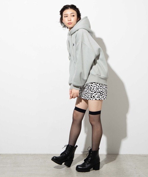 U.S. POLO ASSN.（ユーエスポロアッスン）の「∴WEGO/U.S. POLO ASSN.別注裏起毛スウェットパーカー（パーカー・レディース・ホワイト/ベージュ/グリーン/ライトパープル・FREE）」の18枚目の写真