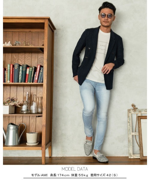 GOSTAR DE FUGA（ゴスタール ジフーガ）の「『GOSTAR DE FUGA』COOLMAX/クールマックス/スキニーデニムパンツ（デニムパンツ・メンズ・ブルー/ライトブルー・S/M/L）」の4枚目の写真