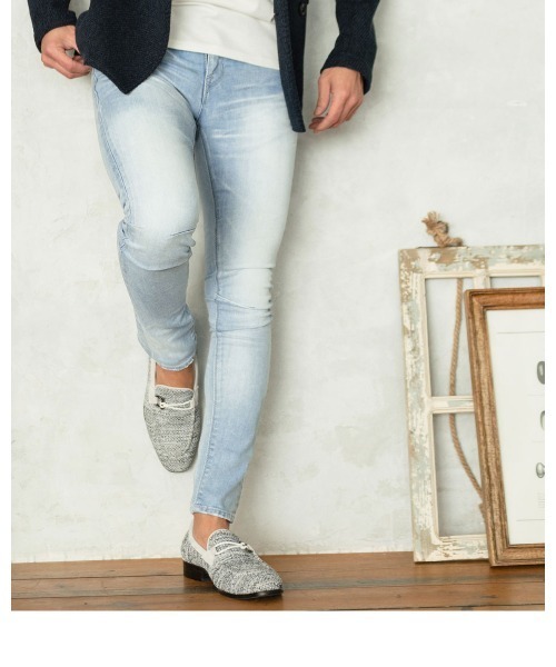 GOSTAR DE FUGA（ゴスタール ジフーガ）の「『GOSTAR DE FUGA』COOLMAX/クールマックス/スキニーデニムパンツ（デニムパンツ・メンズ・ブルー/ライトブルー・S/M/L）」の5枚目の写真