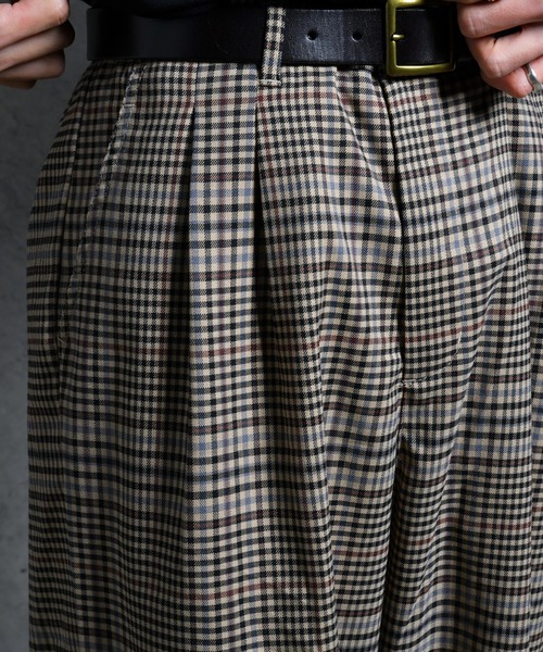 kutir（クティール）の「２タックワイドスラックスパンツ（その他パンツ・メンズ・ブラック/ベージュ/グレー・SMALL/MEDIUM/LARGE）」の22枚目の写真