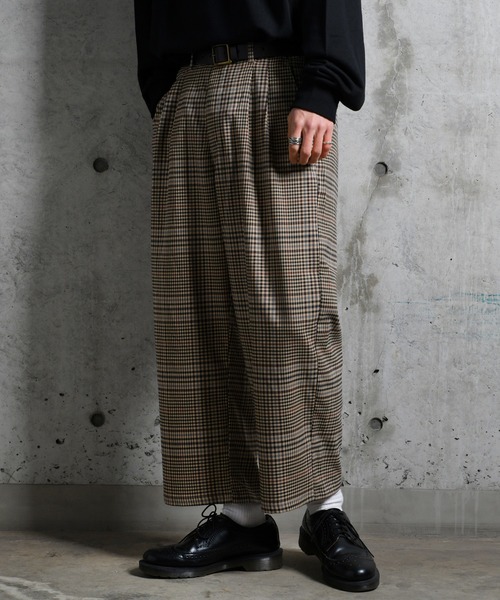 kutir（クティール）の「２タックワイドスラックスパンツ（その他パンツ・メンズ・ブラック/ベージュ/グレー・SMALL/MEDIUM/LARGE）」の19枚目の写真