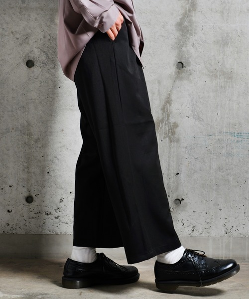 kutir（クティール）の「２タックワイドスラックスパンツ（その他パンツ・メンズ・ブラック/ベージュ/グレー・SMALL/MEDIUM/LARGE）」の7枚目の写真