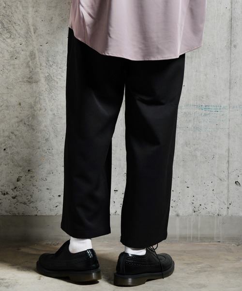 kutir（クティール）の「２タックワイドスラックスパンツ（その他パンツ・メンズ・ブラック/ベージュ/グレー・SMALL/MEDIUM/LARGE）」の8枚目の写真