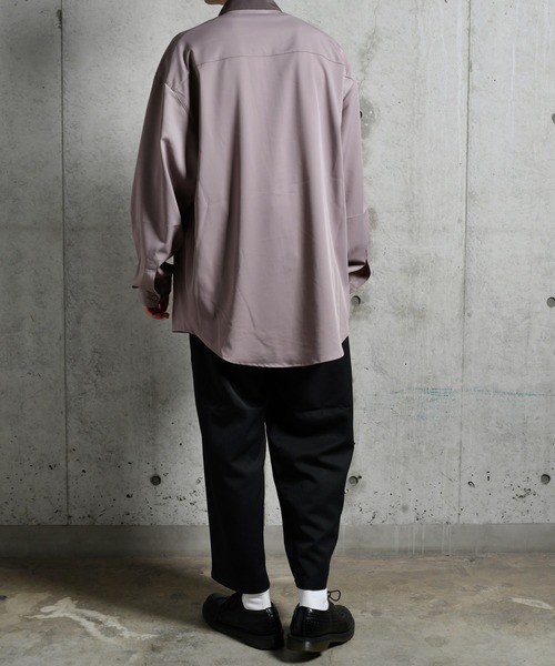 kutir（クティール）の「２タックワイドスラックスパンツ（その他パンツ・メンズ・ブラック/ベージュ/グレー・SMALL/MEDIUM/LARGE）」の6枚目の写真