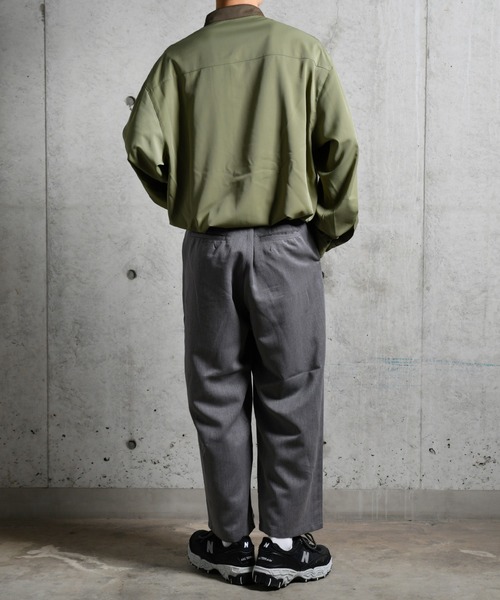 kutir（クティール）の「２タックワイドスラックスパンツ（その他パンツ・メンズ・ブラック/ベージュ/グレー・SMALL/MEDIUM/LARGE）」の12枚目の写真