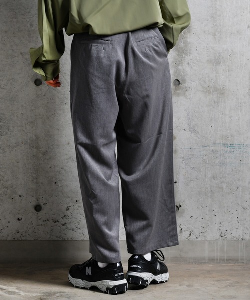 kutir（クティール）の「２タックワイドスラックスパンツ（その他パンツ・メンズ・ブラック/ベージュ/グレー・SMALL/MEDIUM/LARGE）」の14枚目の写真