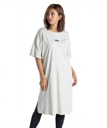 SHE'S/ロキシー ワンピース ドロップショルダー ビッグシルエット