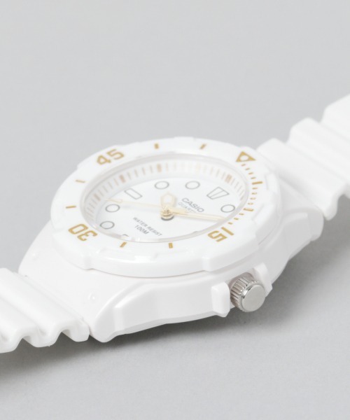 CASIO(カシオ)の「【CASIO/カシオ】アナログダイバー/881356(アナログ腕時計・レディース・ブラック/ホワイト/ベージュ系その他・FREE)」の9枚目の写真