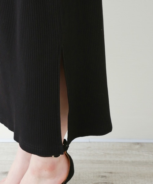 libelle more(リベル モア)の「ランダムテレコカシュクール2WAYワンピース(ワンピース・レディース・ブラック/ネイビー/モカ・M/L)」の12枚目の写真