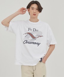 【ROMANTIC CROWN】TRACK AND FIELD TEE / ロマンティッククラウン トラック アンド フィールド Tシャツ