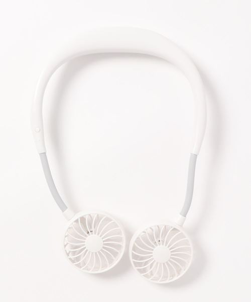 ポータブルミニ扇風機 ハンズフリーダブルファン 首掛けタイプ 生活家電 C R E A M クリーム のファッション通販 Zozotown