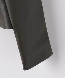 極美品✨ユナイテッドアローズ アデイインザライフラムレザー ノーカラーライダース UNITED ARROWS LTD. OUTLET（ユナイテッドアローズアウトレット