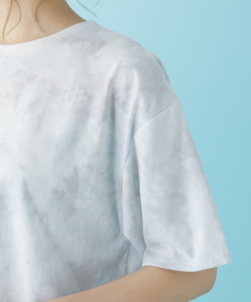 M L タイダイ柄tシャツ