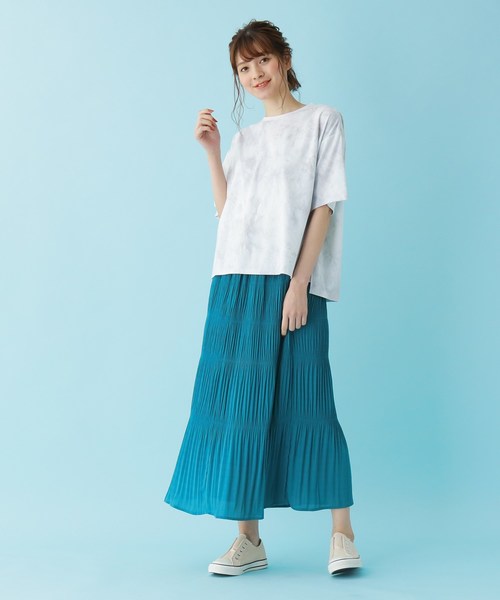 M L タイダイ柄tシャツ