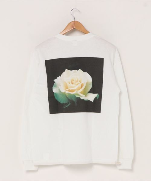 niche.（ニッチ）の「niche./ニッチ Rose L/S T-Shirts ロンT（Tシャツ/カットソー・メンズ・ホワイト系その他5/ホワイト/ホワイト系その他6/ホワイト系その他4/ホワイト系その他3/ホワイト系その他/ホワイト系その他7/ホワイト系その他2・L/M/XL）」の14枚目の写真