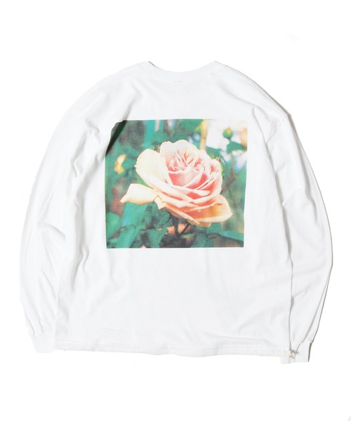 niche.（ニッチ）の「niche./ニッチ Rose L/S T-Shirts ロンT（Tシャツ/カットソー・メンズ・ホワイト系その他5/ホワイト/ホワイト系その他6/ホワイト系その他4/ホワイト系その他3/ホワイト系その他/ホワイト系その他7/ホワイト系その他2・L/M/XL）」の7枚目の写真