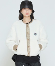 【ROMANTIC CROWN WOMANS】REVERSIBLE FLEECE JACKET / ロマンティッククラウン ウィメンズ リバーシブル ボア フリース ジャケット
