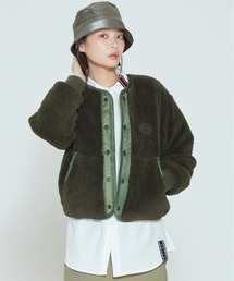 【ROMANTIC CROWN WOMANS】REVERSIBLE FLEECE JACKET / ロマンティッククラウン ウィメンズ リバーシブル ボア フリース ジャケット