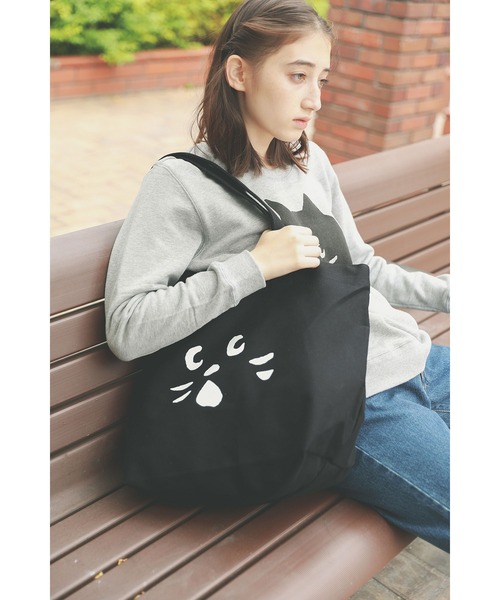 ニャン様✨️バッグ にゃー(ニャー)の「【ZOZO限定】にゃーBIGバッグ(トート