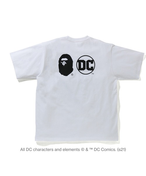 A BATHING APE(アベイシングエイプ)の「BAPE X DC BABY MILO SUPERMAN COLLEGE TEE M(Tシャツ/カットソー・メンズ・ホワイト/ブラック・MEDIUM/XX-LARGE/X-LARGE/SMALL/LARGE)」の11枚目の写真