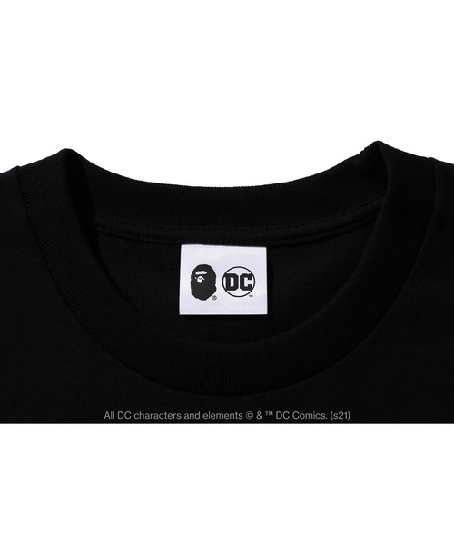 A BATHING APE(アベイシングエイプ)の「BAPE X DC BABY MILO SUPERMAN COLLEGE TEE M(Tシャツ/カットソー・メンズ・ホワイト/ブラック・MEDIUM/XX-LARGE/X-LARGE/SMALL/LARGE)」の7枚目の写真
