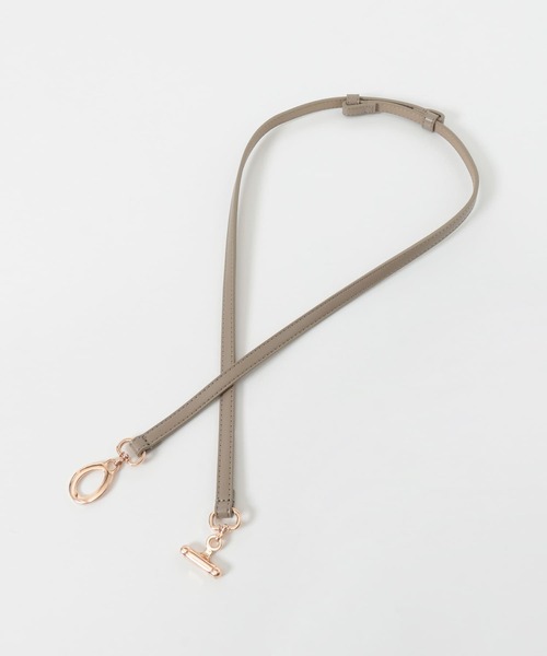 SMELLY(スメリー)の「バックスライドベルト(ベルト・レディース・ブラック/ベージュ系その他・-)」の7枚目の写真