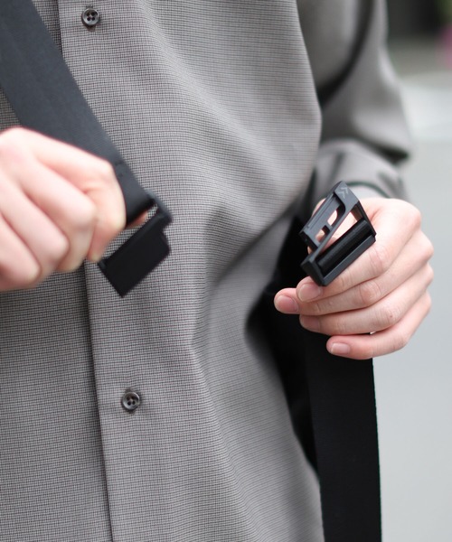 NOTIVE/CANTERA（ノーティブカンテラ）の「NOTIVE/CANTERA × BEAMS / 別注 Shoulder Bag（トートバッグ・メンズ・ブラック/オリーブ・ONE SIZE）」の19枚目の写真