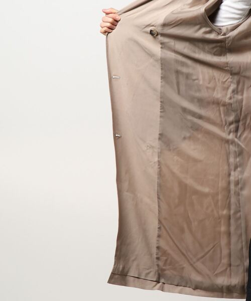 HONEYSUCKLE ROSE（ハニーサックルローズ）の「【HONEYSUCKLE ROSE】トレンチコート（トレンチコート・レディース・ベージュ/ネイビー・L/M）」の5枚目の写真