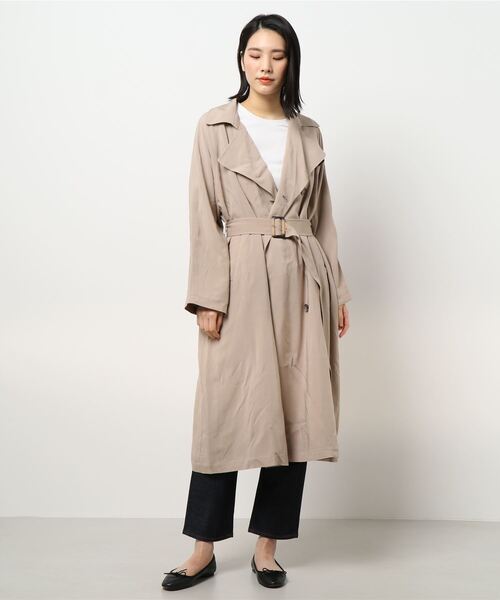 HONEYSUCKLE ROSE（ハニーサックルローズ）の「【HONEYSUCKLE ROSE】トレンチコート（トレンチコート・レディース・ベージュ/ネイビー・L/M）」の11枚目の写真