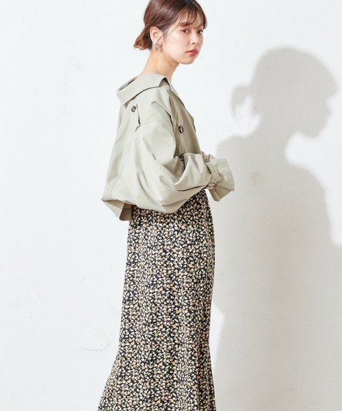 natural couture(ナチュラルクチュール)の「【WEB限定カラー有り】レトロ小花配色ワンピース(ワンピース・レディース・ミント/その他2/その他1/その他4/グレイッシュベージュ・FREE)」の16枚目の写真