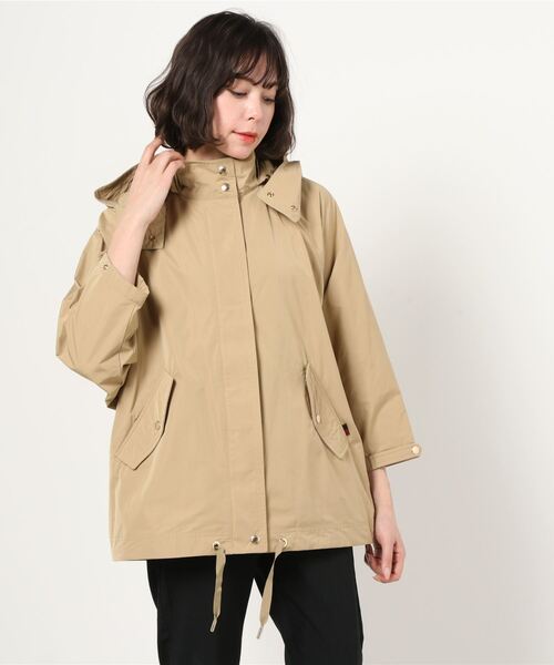 WOOLRICH（ウールリッチ）の「WOOLRICH / "ANORAK" ケープ型ブルゾン（マウンテンパーカー・レディース・ネイビー/カーキ・X-SMALL）」の5枚目の写真